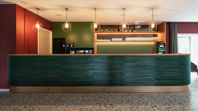 A cosy home in l'heureux séjour with UNILIN HPL for the interior decor